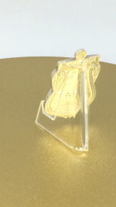 No.7 หลวงปู่ทวด วัดช้างให้ ปี 2558 เสมาลงยาเหลือง