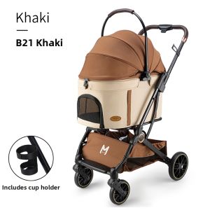 MAIDUGE | Detachable Foldable Pet Stroller for Dogs Cats