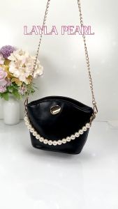 Peonia PNA LAYLA PEARL Tas  Selempang Wanita  Elegant Outdoor Sling Bag Anak Remaja Perempuan Crossbody Travel Hp Kecil Shoulder Trendy Fashion Cewek Casual Pesta Style