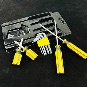 Obeng Kunci L 9Pcs Hexagonal Pliers Screwdriver Set L Key Tools Screwdriver Set / Set Obeng Kunci L Tools 9in1 / Set Kunci Socket