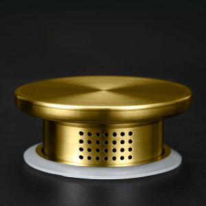 Stainless Steel Glass Lid for Water Pot Octagonal Stripe Dustproof Outer Cover Universal Accessories Water Bottle Cap