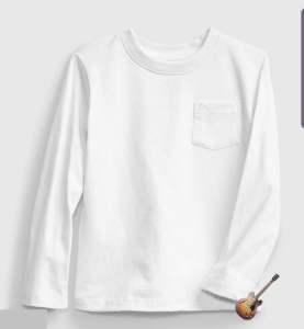 Áo thun dài tay thu đông có túi ngực nhí (VNXK) size 10-22kg