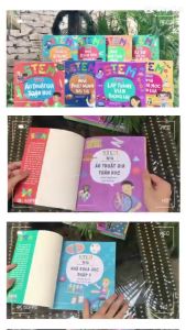 Sách-Combo STEM - Tớ là kỹ sư chế tạo rô-bốt & STEM - Tớ là nhà khoa học tên lửa