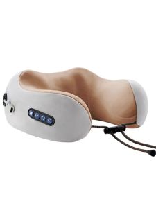 Multifunctional Portable Electric Neck Massager U-Shaped Pillow for Shoulder Cervical Relaxing Use at Home Car Or Outdoor
