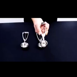 MLADEN Stainless Steel Ice Cream Scoop Scooper Mashed Potato Cookie Dough Multifunctional Bakeware Spoon Kitchen Tools