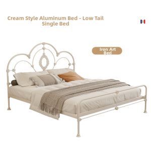 DMX | Cream Style European Princess Iron Bed 1.5m