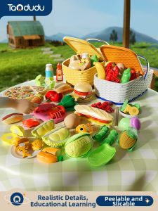 TAODUDU | Cutting Simulation Fruit and Vegetables Toy