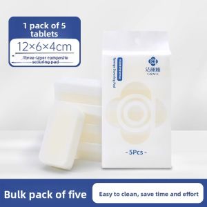 Dual-Sided Thick Sponge Kitchen Scrubbing Cloth