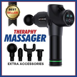 【COD+Hot Sale】Fascia Gun / Massage Gun Fitness Relaxation Relax Body Deep Muscle Therapy Massager Gun
