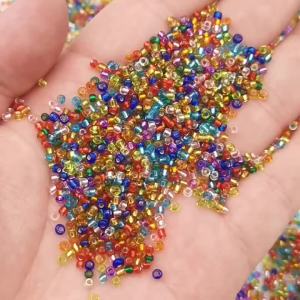 50pcs 4*6mm Translucent Colorful Glass Bead Faceted Czech Crystal Spacer Bead for Jewelry Making DIY Bracelet Necklace Accessory