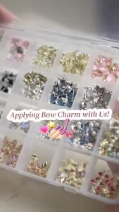 BCL Charm 5pcs 3D Expansion Inlaid Colored Diamonds Accessories Nail Art