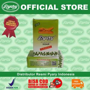 [OFFICIAL STORE] Turmeric Soap Pyary BPOM ORIGINAL 100%