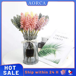 Artificial Vanilla Spike Grain Spike Wedding Photography Wall Home Office Decor Hanging Plants Vanilla Spike Fake Flower Material Wedding Hand Letter Artificial Flowers Small Fresh Fake Flower