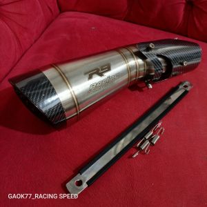 Silencer R9 h2 Tameng silincer slencer only inlet 50mm
