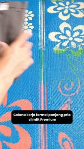 Celana Formal Pria Slim / Celana Bahan Pria Kerja Kantoran