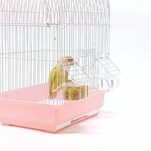 กล่องพลาสติก สําหรับใส่อาหารนกแก้ว กล่องอาหารนก กล่องถงน้านกพลาสติกใส อุปกรณ์ให้อาหาร กรงป้อนนกในร่ม