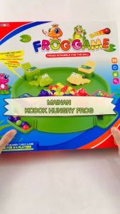 Mainan anak cewek cowok Hungry Frog game Battle Game Kodok Kura Kura