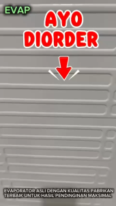 Evaporator Kulkas 80 x 40 cm | Evap Showcase | Epap Original