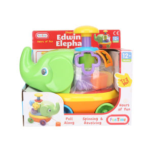 Fun Time Educational Toy Baby Elephant Assembly Puzzle Early Education Geometric Shape Matching Childrens Intelligence Development