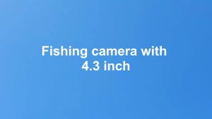 Dodosee 50M 4.3 LCD Deep Water Fish Finder Portable Depth Finder 1080P Underwater 220° Fishing Camera With IR Night Vision