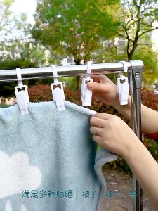 Multipurpose 360 Rotating Hook Clip Curtain Clip Clothespins Hanging Clothing Hanger Windproof Cap Scarf Sock Storage