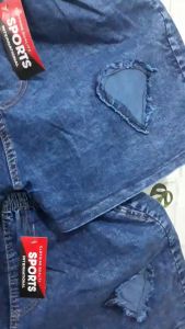 (Sales) Quần short Jean bé gái Quần đùi nữ lưng thun Form rộng 35-55kg shop Helen Nguyễn – QNN002