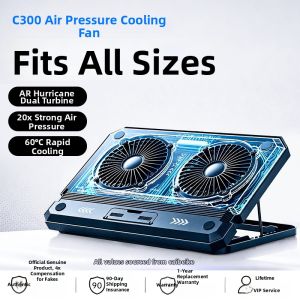 caibeike | Silent Cooling Base For Gaming Laptops Press Wind Water-Cooled