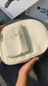 Tas Ransel Wanita Korean Style Corduroy - Backpack Sekolah Perempuan Simple & Trendy