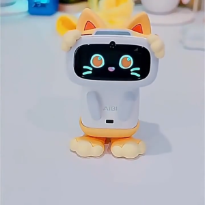 Aibi Pocket Pet | ChatGPT-Powered Wearable AI Robot | Voice Commands Emotional Interaction Singing & Dancing | Magnetic Clip Ultra-Portable Companion