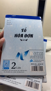 Sổ Hóa Đơn Bán Hàng Có Đế Lót 2 Liên Nhã Yến HD2LNY-50 – Thiết Kế Gọn Nhẹ Dễ Sử Dụng