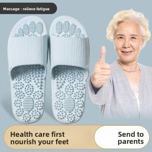 MONLEYTA | Anti-Slip Bath Slippers For Men And Women Soft Bottom Home Therapy Couple Bathroom Shower Leaking Cool Slippers Summer New Style