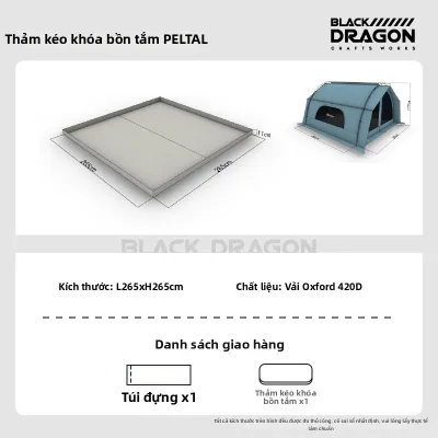 BLACK DRAGON | Lều Cắm Trại Qua Đêm Chống Nước Tiện Lợi