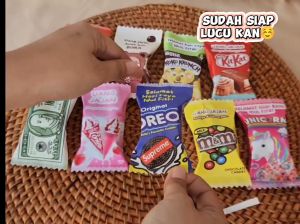10 Pack Amplop Lebaran Idul Fitri isi 100 Pcs Amplop Permen Bergerigi Amplop Permen Motif Lucu Amplop Terbaik Dan Termurah