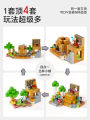 Đồ Chơi Khối Từ Tính Minecraft Mini Full Set Từ Tính Hoàn Thiện Thế Giới Hạt Wheat Đồ Chơi Lắp Ráp Nhựa Cho Trẻ Em Từ 4-14 Tuổi. 