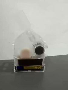 Solar Powered Acrylic Wobbler Stand Automatic Swing Display for DIY Creative Auto Swing Accessories & Car Decoration