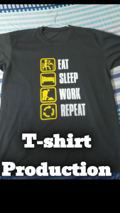 Eat sleep work repeat T-shirt