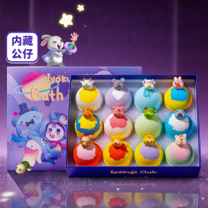 IYOKUJI CLUB | Bath Bombs with Toys Bath Ball