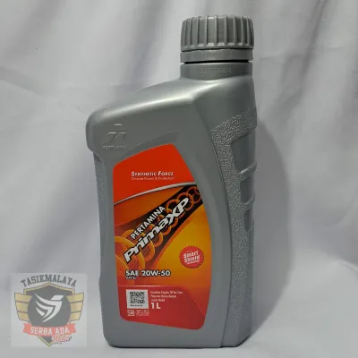 OLI PRIMA XP SAE 20W-50 1 LITER ASLI 100%