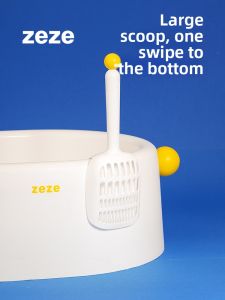 ZEZE | Large Tofu Cat Litter Scoop Fine Mesh Cleaning