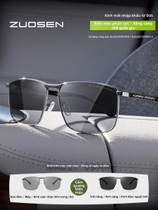 ZUOSHEN EYEWEAR | Kính Mát Chống Tia UV Cổ Điển Đổi Màu Khi Lái Xe