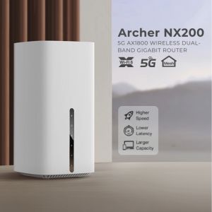 TP-Link Archer NX200 5G AX1800 WiFi 6 Plug & Play WAN/LAN Port Wireless Dual-Band Gigabit Router