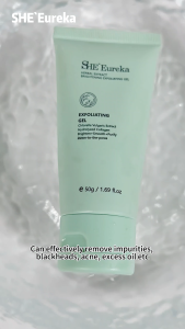 【2PCS ₱159】 SHEEureka Herbal Extract Exfoliating Brightening Gel Oil Control Deeply Cleansing Blackhead Removel Gentle Skincare All Skin 50g+50g