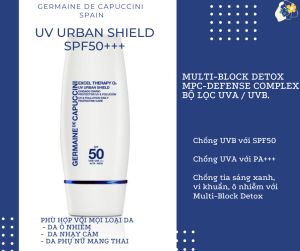 Kem Chống Nắng Germaine Excel Therapy O2 Uv Urban Shield SPF50 Germaine De Capuccini 30ml