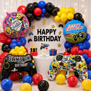 Gaming Birthday Foil Balloon