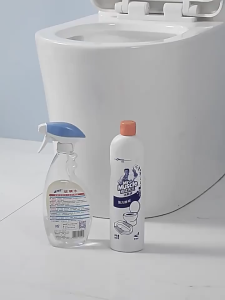 Tempat Pembersih Toilet Sekali Pakai Spons Pembersih Kamar Mandi Disposable Bathroom Brush Sikat Toilet PST