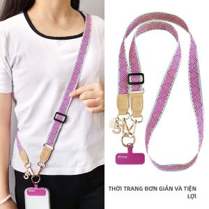 ZHENGEGE | Dây Đeo Chéo Điều Chỉnh Được Thoải Mái Cho Điện Thoại