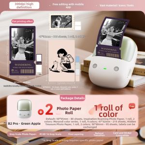 NIIMBOT | Photo & Label Printing Mobile-Connected Handheld Printer For Albums