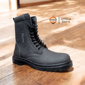 Sepatu Pdl Pria Kulit Jeruk Linmas Tni Polri Security Satpam