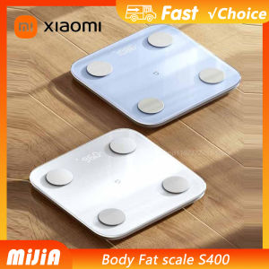 Xiaomi mijia S400 Smart Health Scale Dual-frequency BIA Scale 25 Body Metrics Analyzer Family Health Tracker Portable Home Tools