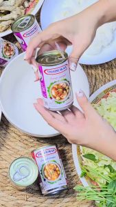 Marino น้ำยาป่า นํ้ายากะทิ รสปลาทูน่า ขนาด150กรัม No.F194 F195